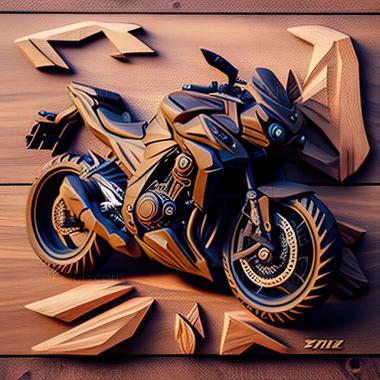 3D мадэль Kawasaki Z300 (STL)